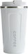 Tpster Flasche Thermosflasche Rostfreier Stahl 500ml White