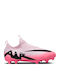 Mercurial Vapor 15 Academy FG/MG Kids Soccer Cleats Molded Pink Foam Black