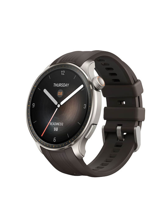 Amazfit Balance 46mm Αδιάβροχο Smartwatch με Παλμογράφο (Woodland (Special Edition))