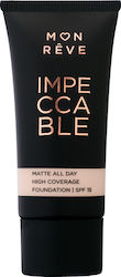 Mon Reve Impeccable Liquid Foundation SPF15 2 30ml