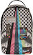 Sprayground Shark School Bag Backpack Junior High-High School Multicolored