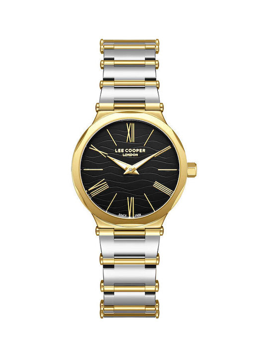 Lee Cooper Uhr mit Gold Metallarmband