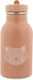 Trixie Mrs Cat Kids Water Bottle Stainless Steel Pink 350ml