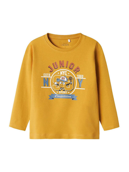 Name It Kids Blouse Long Sleeve mustard Junior