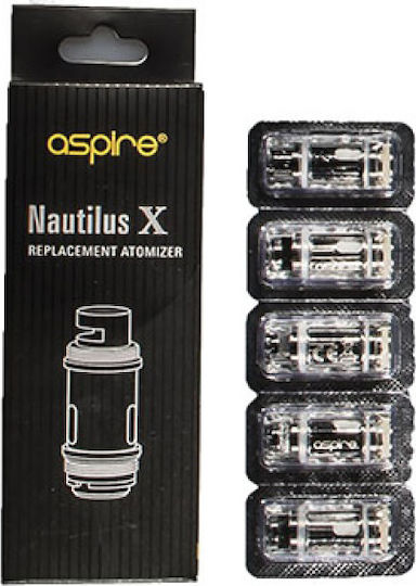Aspire Nautilus X Xs Widerstand für Elektronische Zigaretten 1.8ohm (MTL) 5Stück