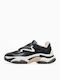 Addict Combo Γυναικεία Chunky Sneakers Μαύρα