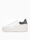 Mody.strass Γυναικεία Sneakers Λευκά