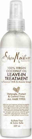 Shea Moisture 100% Virgin Coconut Oil Leave In Conditioner Ενυδάτωσης 237ml