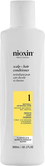 Nioxin Kopfhaut- und Haarspülung System 1 Spülung für natürliches Haar mit leichtem Haarausfall 300ml