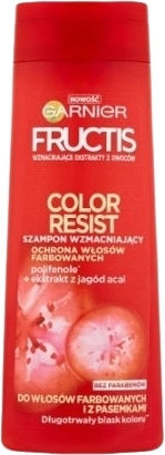 Garnier Fructis Color Resist Sampon De Par Reconstrucție/Hrană Și Păstrarea Culorii Pentru Păr Vopsit 400ml