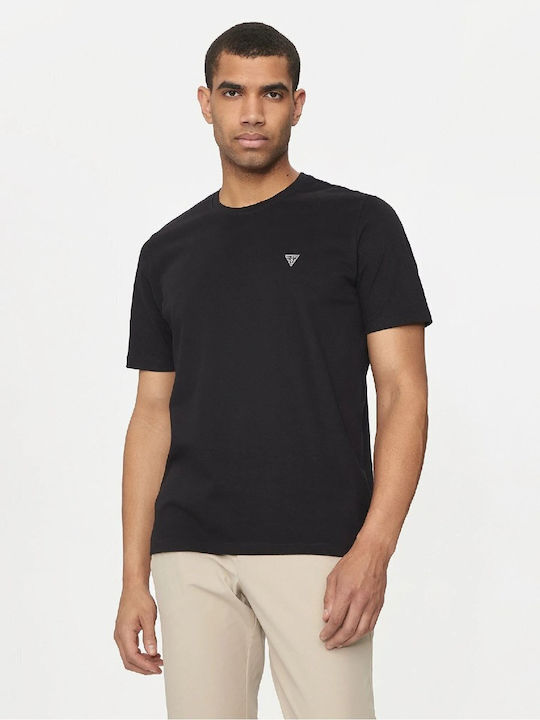 Guess Men's Short Sleeve T-shirt Black