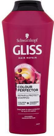 Gliss Sampon De Par Colour Perfector Reconstrucție/Hrană Și Hidratare Pentru Păr Vopsit 400ml