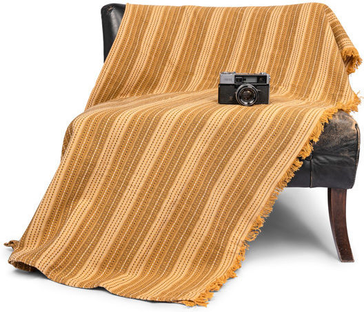 Mc Decor 33001 Ριχτάρι Τριθέσιου Καναπέ 170x280εκ. Κίτρινο