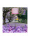 Oxygen Flowers Floor Lamp H165cm. with Socket for Bulb E27 Pink
