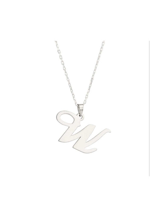 Goldsmith Necklace Monogram from Silver