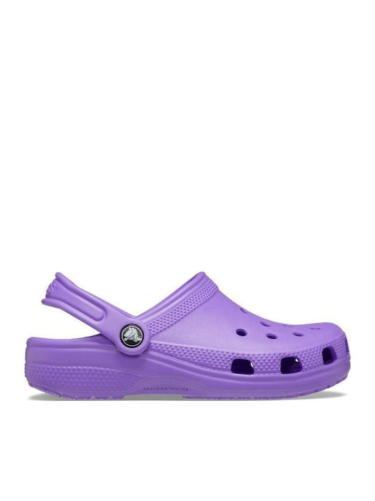 Crocs Classic Clog K Children's Anatomical Beach Shoes Purple
