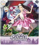 Gounaridis-di Doll Atinil Pink Dress Feathers Joints 30 cm Wx135-3 3 Years + 28.00 X 6.50 X 32.50 cm