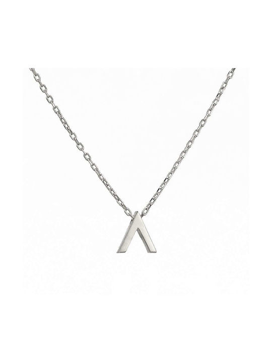 Goldsmith Necklace Monogram from Silver