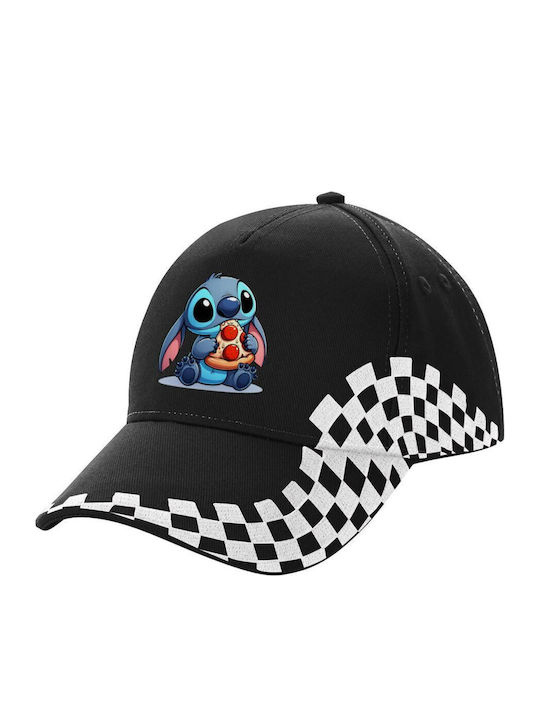 Koupakoupa Stitch Pizza Jockey Μαύρο
