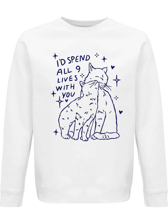 I'll Spend All 9 Lives With You Cat Lovers Swea...