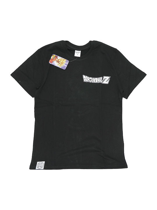 Toei Animation T-shirt Dragon Ball Schwarz Baumwolle Toei Animation T-shirt Dragon Ball Schwarz Baumwolle