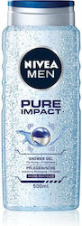 Nivea Men Pure Impact Ενυδατικό Shower Gel για ...