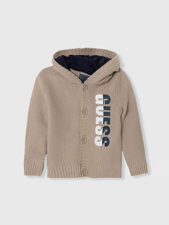 Guess Cardigan pentru copii Tricotat BEZ