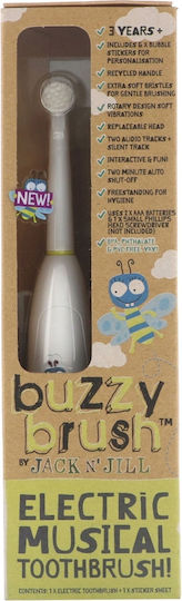 Jack n' Jill Buzzy Brush Παιδική Ηλεκτρική Οδοντόβουρτσα για 3+ Χρονών