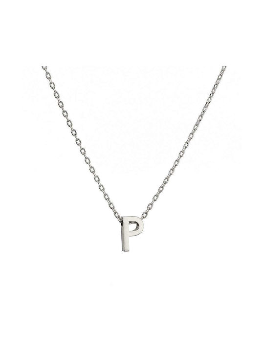 Goldsmith Necklace Monogram from Silver