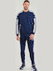 Tiro Jogginghose Glänzend mit Gummizug Blau