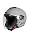 Pilot Fly SV Nardo Grey Κράνος Μηχανής Jet ECE 22.06 1300gr με Sunvisor