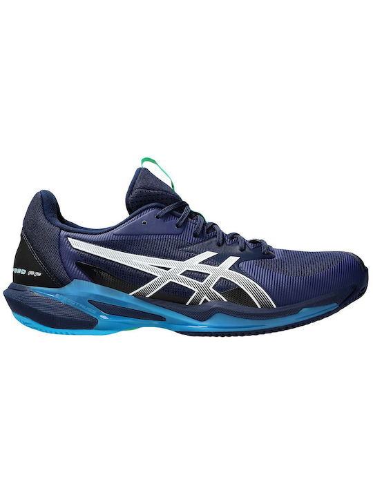 ASICS Men's Tennis Shoes for Clay Courts Blue