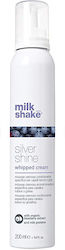 Milk Shake Сребрист Блясък Пяна за Хидратация и...