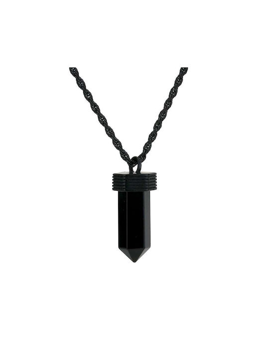 Goldsmith Necklace from Steel Black