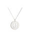 Goldsmith Necklace Monogram from Silver