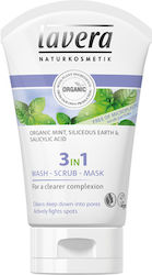 Lavera 3 În 1 Curățare Exfoliantă Mască Facială Bio Lavera 3 În 1 Curățare Exfoliantă Mască Facială Bio