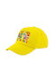 Koupakoupa Kids' Hat Jockey Fabric Inside Out It's Okay To Feel All The Feels Yellow