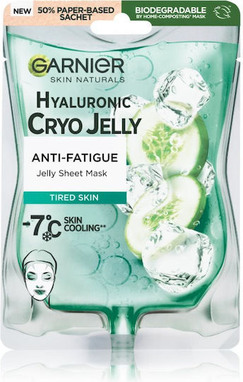 Garnier Skin Naturals Hyaluronic Cryo Jelly Маска За Лице за Освежаване 1бр