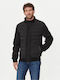 Guess Herren Jacke Lässig BLACK