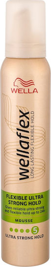 Wella Flexible Ultra Αφρός Μαλλιών Όγκος 200ml