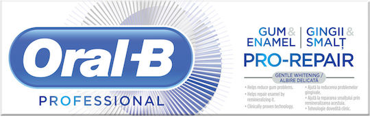 Oral-B Gum & Enamel Pro Repair Gentle Whitening Οδοντόκρεμα για Λεύκανση & Ουλίτιδα 75ml