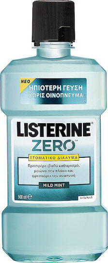 Listerine Zero Στοματικό Διάλυμα κατά της Πλάκας & της Κακοσμίας 250ml