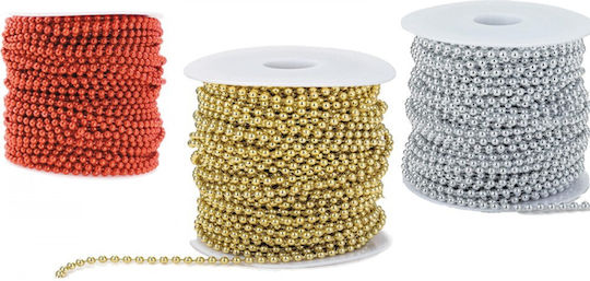 Small Pearl Christmas Garland 4mm X 40m