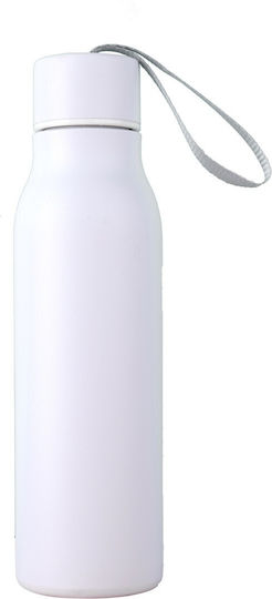 Tpster Flasche Thermosflasche Rostfreier Stahl 500ml White