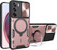 Techsuit Camguard Pro Back Cover Σιλικόνης Ροζ Χρυσό (Oppo Reno12)