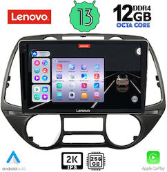 Lenovo Car-Audiosystem für BMW X1 / X3 / X4 Hyundai i20 2008-2013 (Bluetooth/USB/AUX/WiFi/GPS/Apple-Carplay/Android-Auto) mit Touchscreen 9"