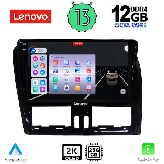 Lenovo Car Audio System for BMW X1 / X3 / X4 Volvo XC 60 2009-2017 (Bluetooth/USB/AUX/WiFi/GPS/Apple-Carplay/Android-Auto) with Touch Screen 9"