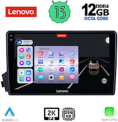 Lenovo Car Audio System for BMW X1 / X3 / X4 Ssangyong Actyon / Kyron 2006-2015 (Bluetooth/USB/AUX/WiFi/GPS/Apple-Carplay/Android-Auto) with Touch Screen 9"