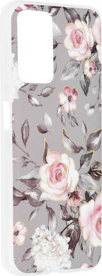 Techsuit Marble Series Back Cover Πλαστικό / Σιλικόνης Γκρι (Realme 9i / Oppo A76 / Oppo A96)