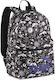 PUMA Phase School Bag Backpack Junior High-High School Black with Water Bottle Holder 22Liters